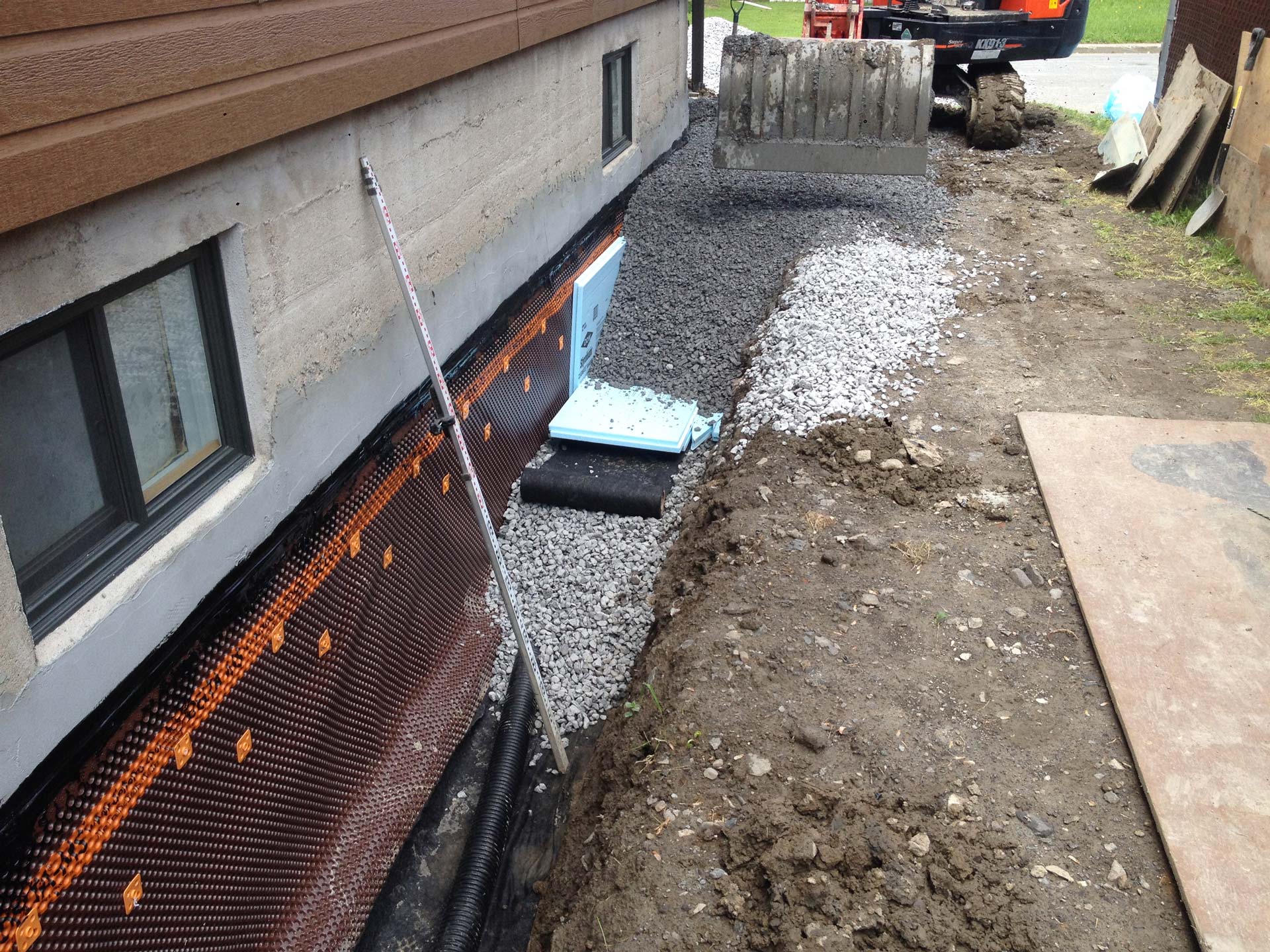 Schéma drain français